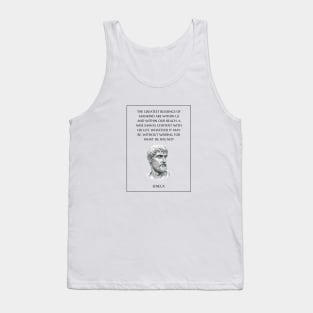 Seneca Stoic Quote Tank Top